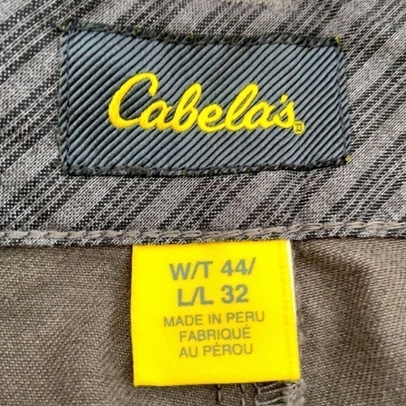 CABELA’S | Men’s Light Gray Causal Cotton Work Pants Waist Size 44 Length 32 - Picture 5 of 8